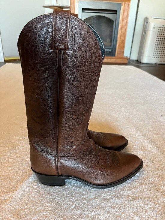 Dan Post Other - Dan Post Men's Brown Leather Western Cowboy Boots size 8EW